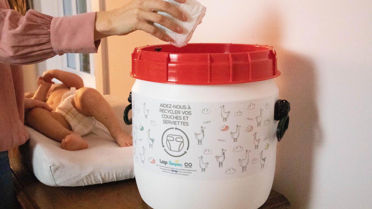 Le Programme De Recyclage Des Couches Pour Bebe Par Loop Et Pampers Parents Fr