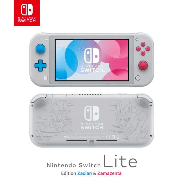 Nintendo Switch Lite Edition Zacian & Zamazenta