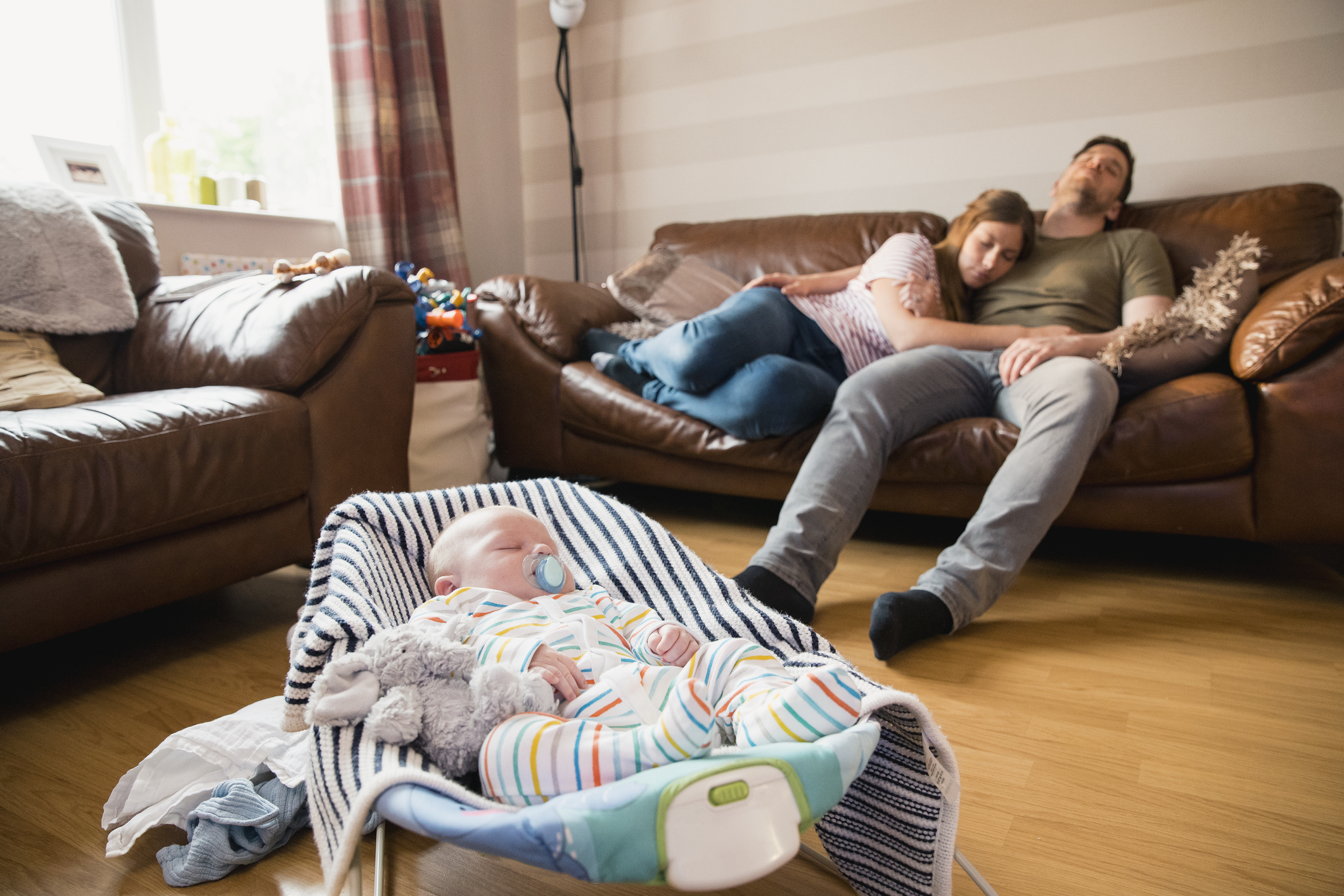 Les Sources De Stress Des Jeunes Parents Une Fois Que Bebe Est La Parents Fr