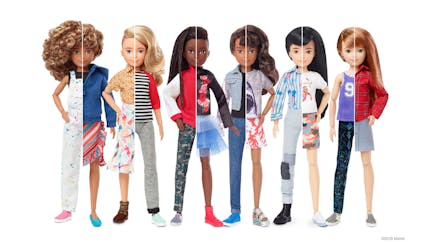 Creatable World, la nouvelle gamme de poupées non genrées de Mattel