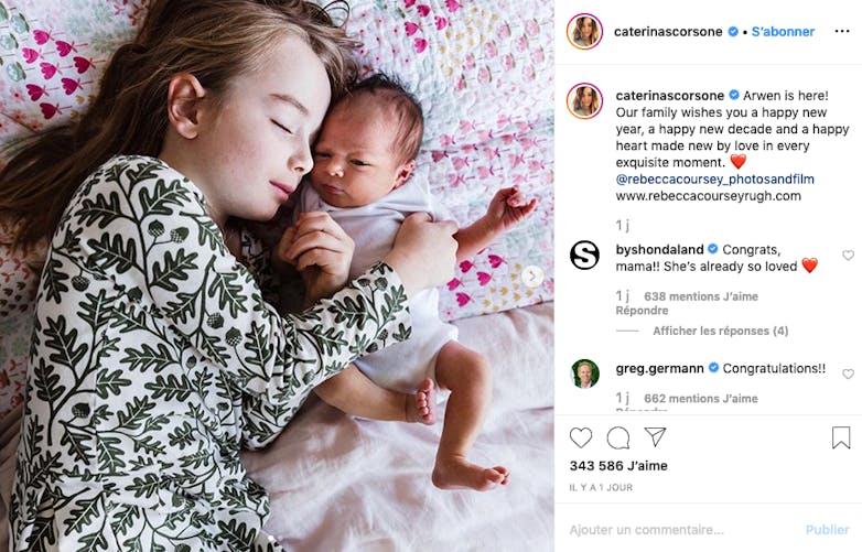 Caterina Scorsone : l'actrice de Grey's Anatomy nous présente son troisième enfant