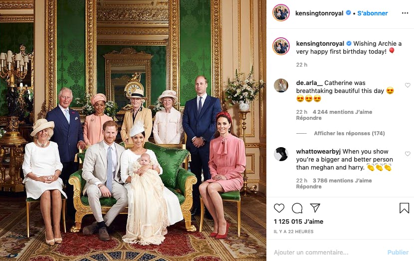 Kate Middleton et le prince William souhaitent un joyeux premier anniversaire à leur neveu avec une photo très conventionnelle
