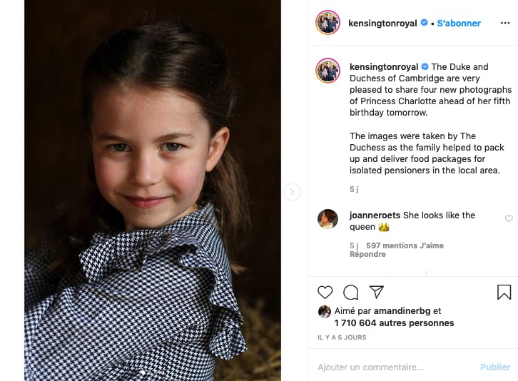 La princesse Charlotte a fêté ses 5 ans ce 2 mai 2020