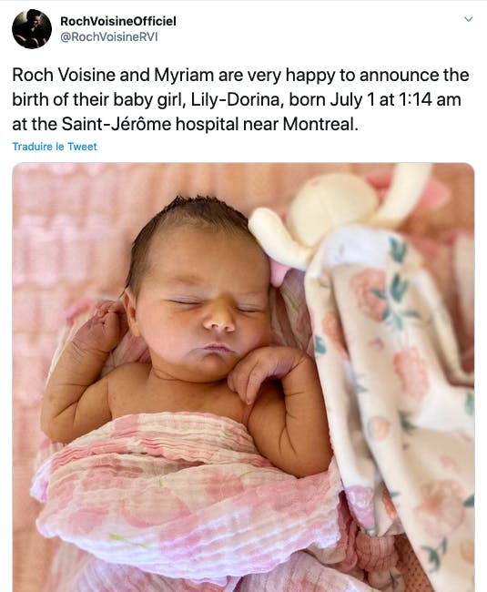 Roch Voisine est devenu papa !