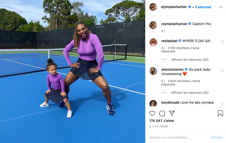 Serena Williams : telle mère, telle fille