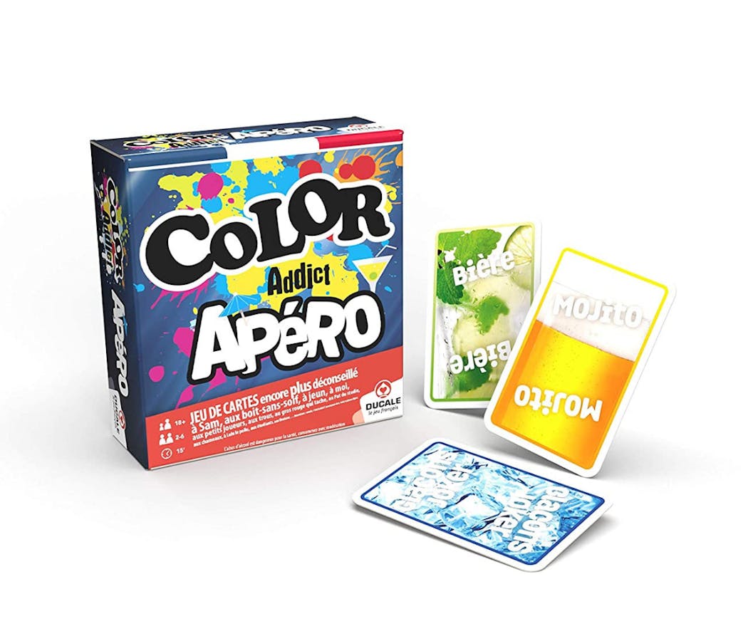 Color Addict un jeu de cartes fun et rigolo pour les 7 ans et plus