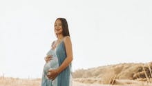 Alizée, de “Pékin Express”, enfin sereine pour la fin de sa grossesse