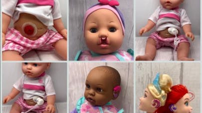Maman d’une petite fille sourde, elle crée des poupées inclusives pour les enfants différents