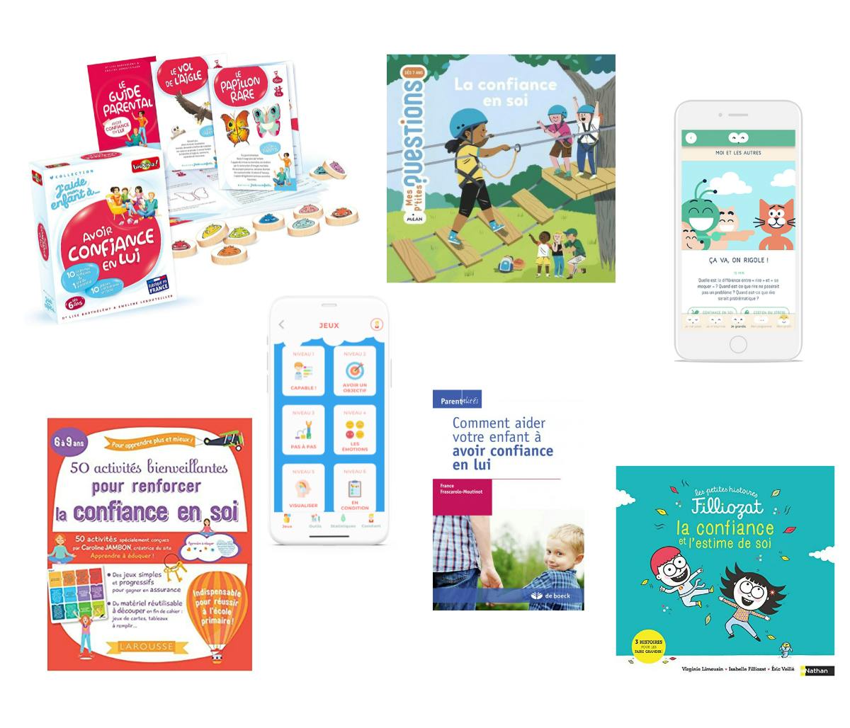5 livres pour enfants de 2 à 7 ans ludiques et éducatifs pour grandir et  prendre confiance en soi