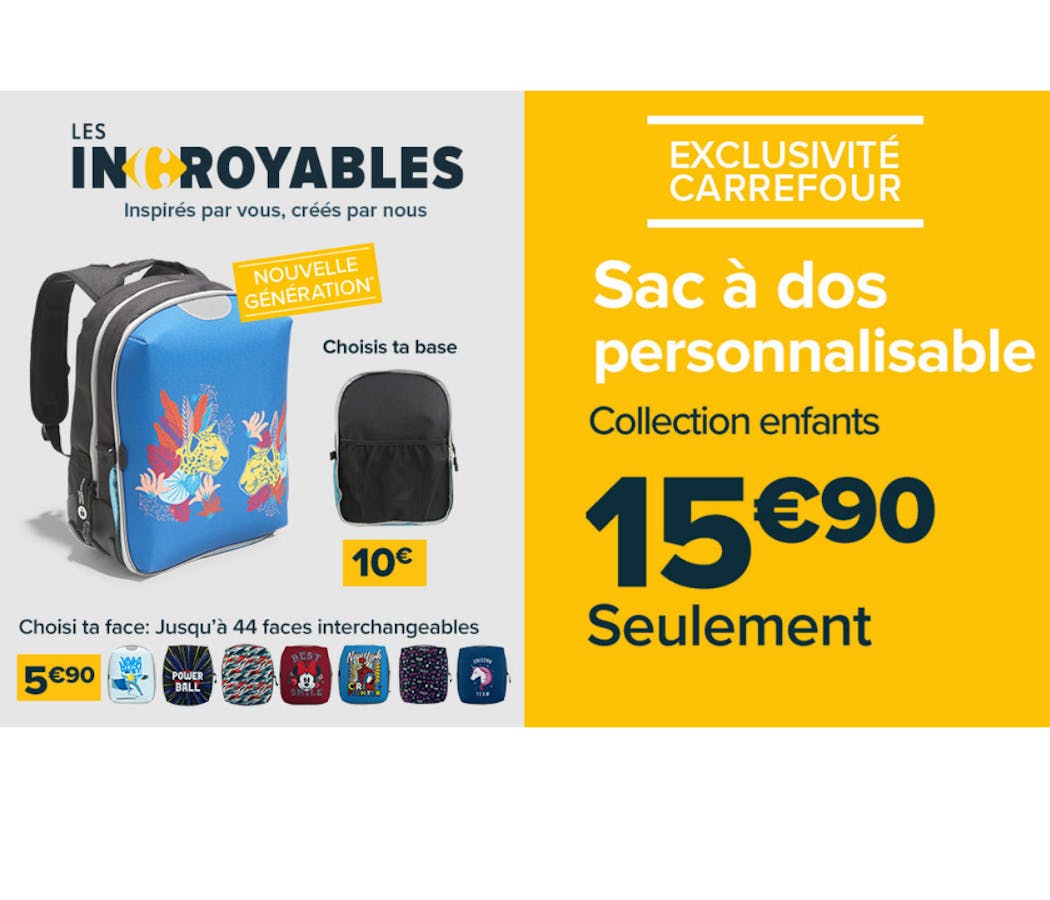 Cartable fille primaire carrefour hot sale
