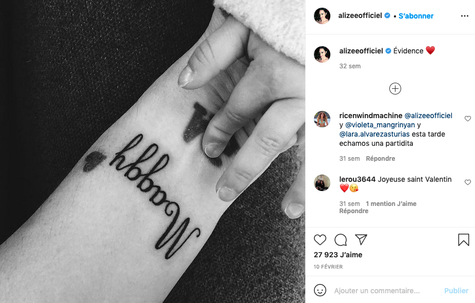 Les Tatouages Des Stars En Hommage A Leurs Enfants Parents Fr