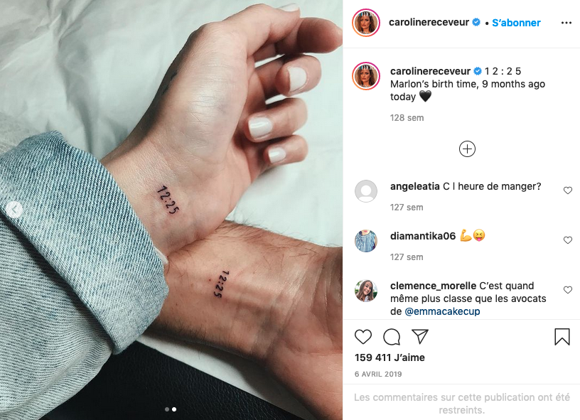 Les Tatouages Des Stars En Hommage A Leurs Enfants Parents Fr