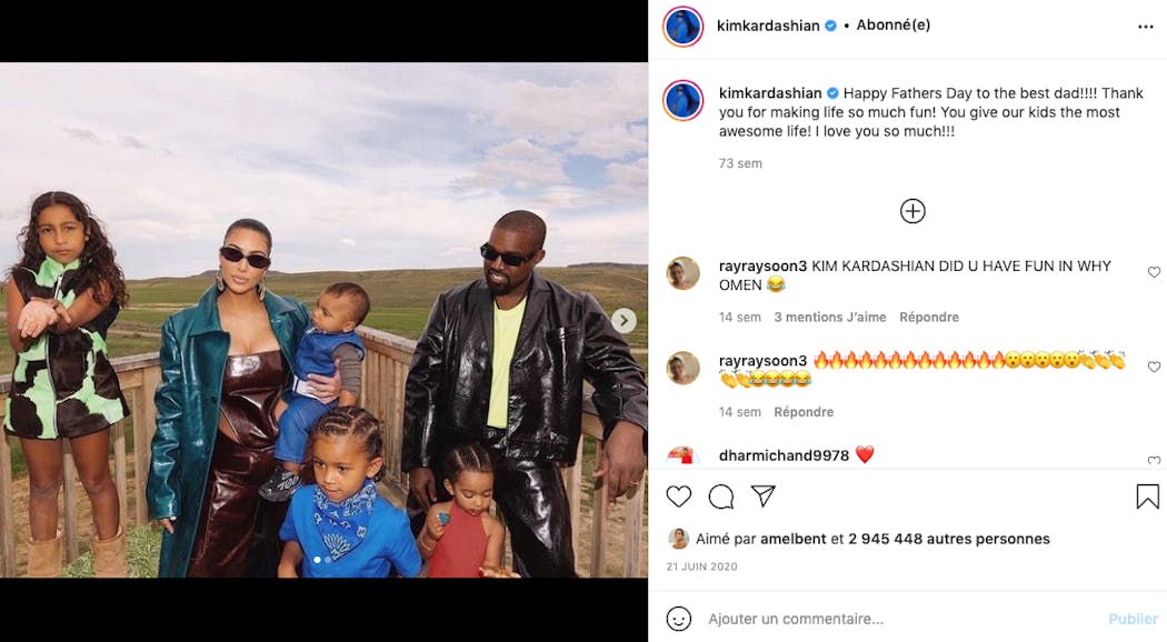 Kim Kardashian et Kanye West : quatre enfants dont deux nés par mère porteuse