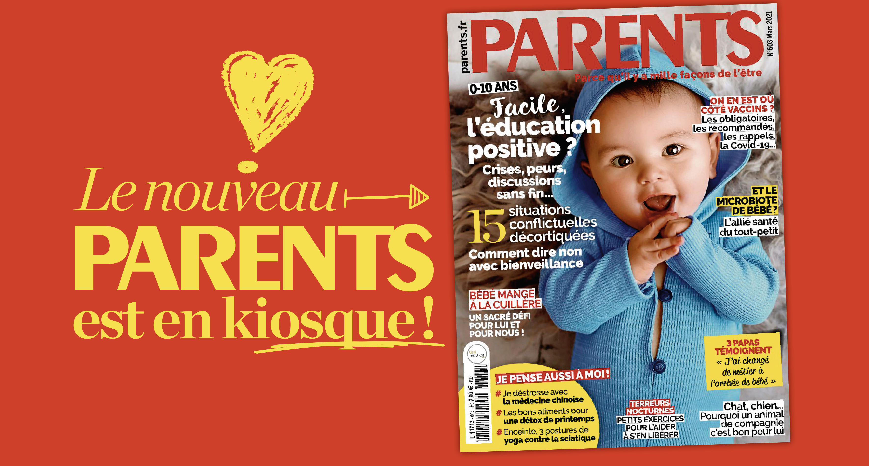 Le Nouveau Parents Mars 21 Est Sorti Parents Fr