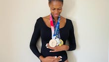 Médaillée olympique, elle était enceinte de trois mois et demi pendant les Jeux de Tokyo !