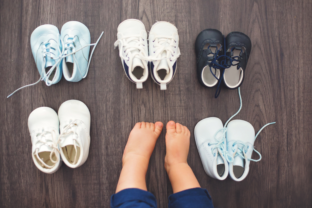 Taille des pieds bébé hot sale