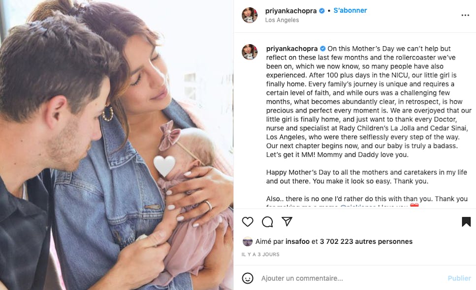 Priyanka Chopra and Nick Jonas introduce us to their baby girl