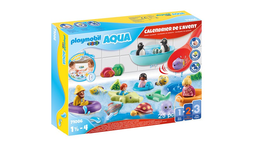 Calendrier de l'Avent Playmobil 1.2.3 Aqua