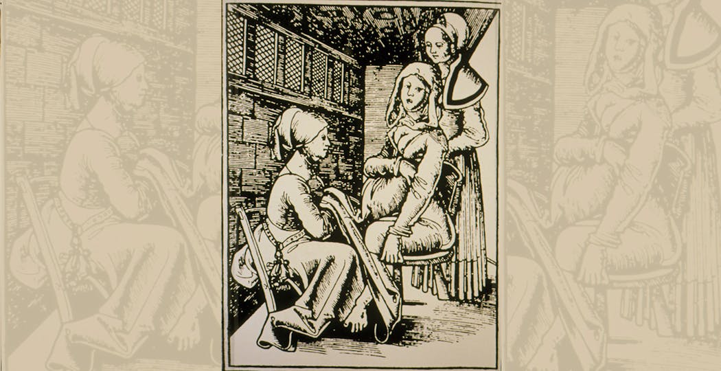 Les matrones étaient considérées comme des sorcières au Moyen-Age