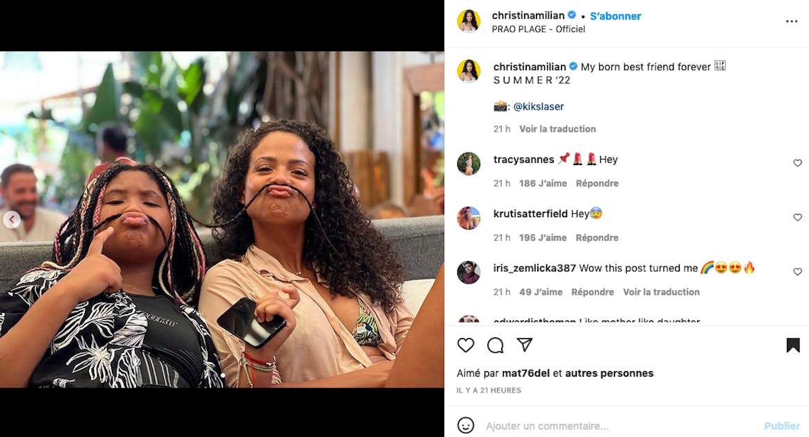 Christina Milian, Ophélie Meunier, Nabilla... le diapo des people en famille