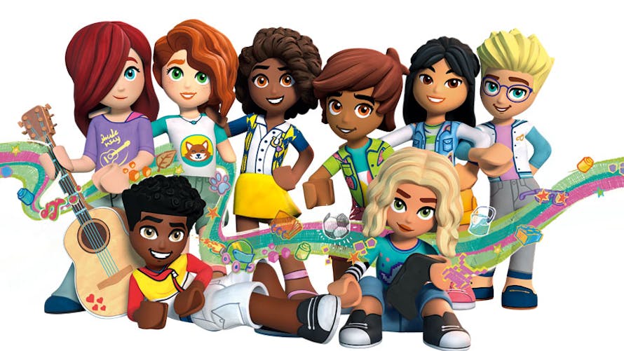 Le nouveau groupe de personnages de la marque LEGO Friends