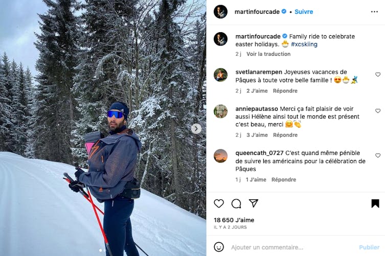 Martin Fourcade : initiation au ski de fond