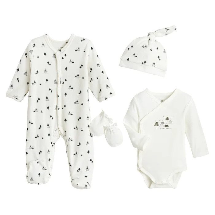 Tenue sortie maternité bébé garçon sale