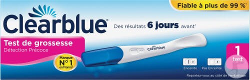 Test de grossesse Clearblue ultra-précoce