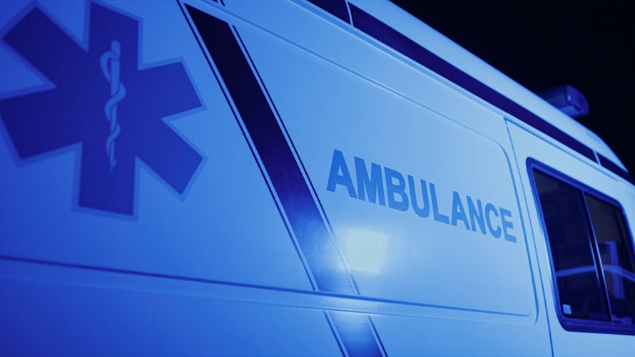Une ambulance en photo