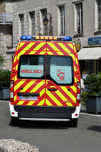 ambulance de pompiers