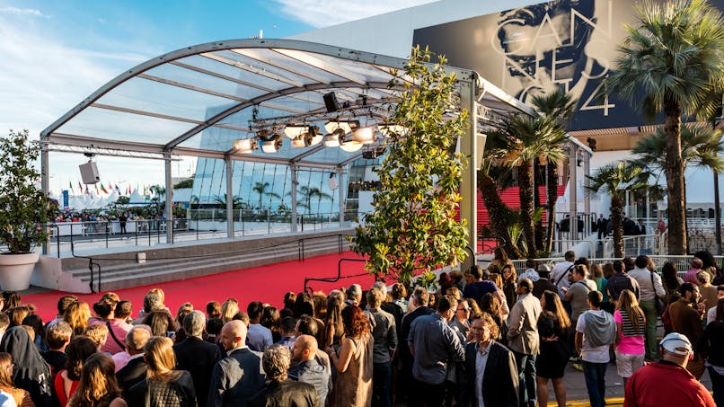 Les marches du festival de Cannes