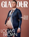 Trans, enceint et fier, Logan Brown fait la couverture du magazine Glamour