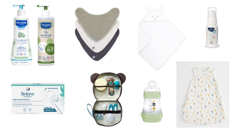 Couches, vêtements : valise de maternité bébé – BIOLANE