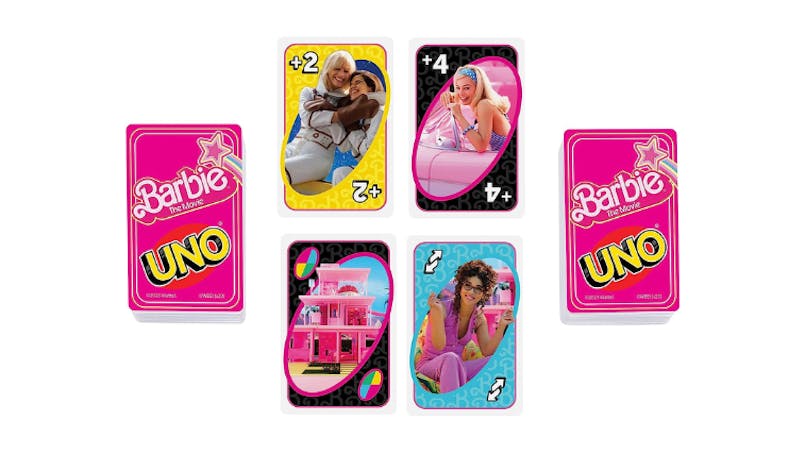 Le jeu Uno version Barbie 