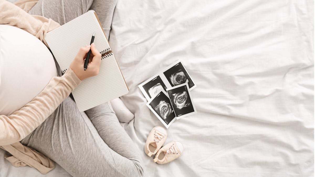 Carnet de Grossesse: Mon journal de grossesse à remplir, Agenda de  grossesse pour une future maman