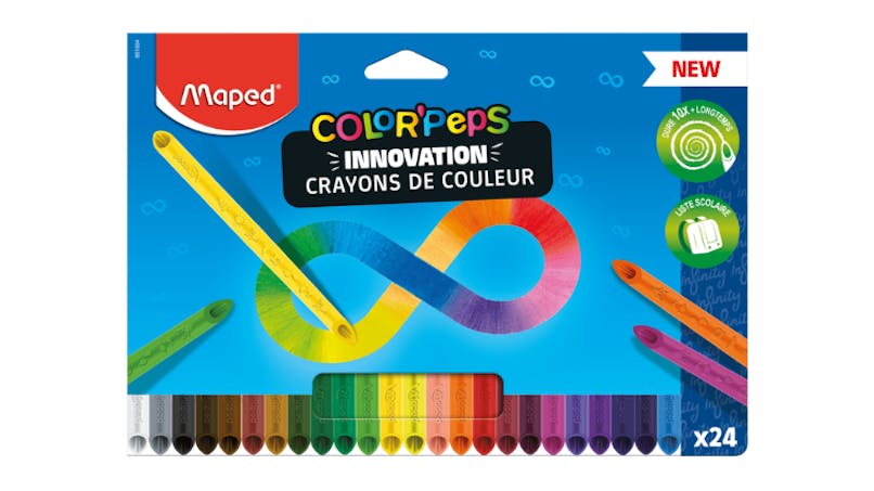 Les crayons de couleur Color’peps MAPED