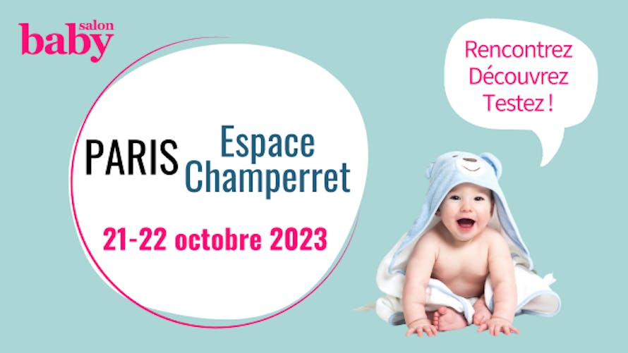 Bannière du salon baby Paris 2023