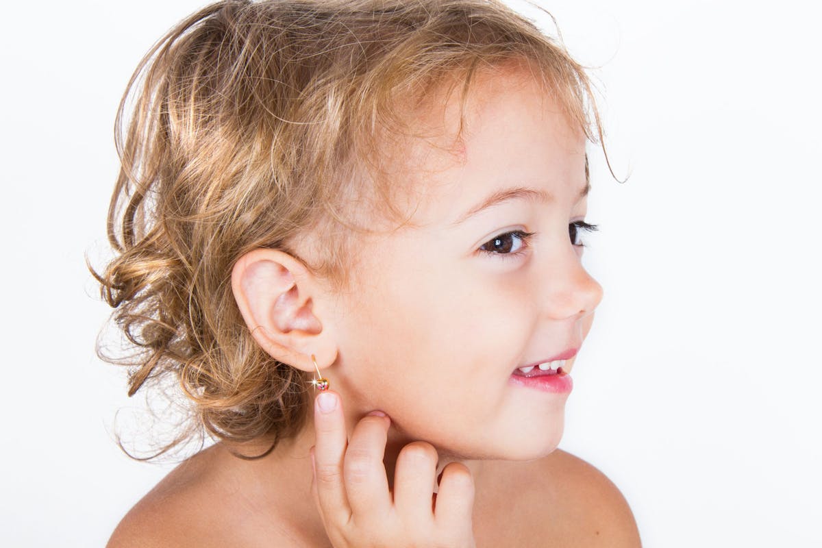 Boucles d'oreilles pendantes Enfant et adolescent Fille/Garçon • Histoire d 'Or