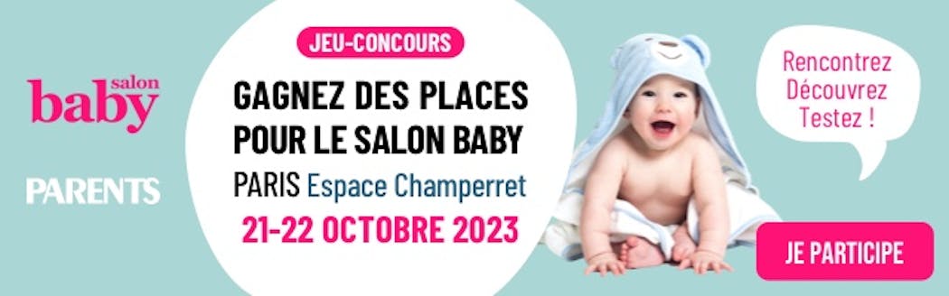 Gagnez des places pour le salon baby de Paris