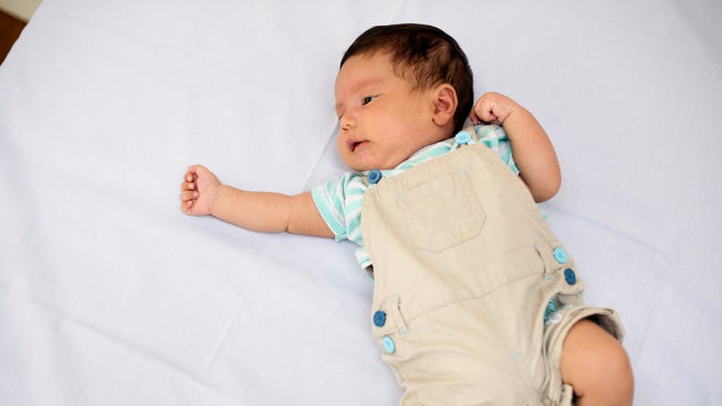Bébé turc portant le prénom Kaan