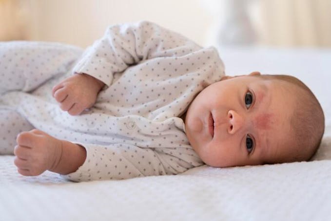 Bébé turc portant le prénom Salih