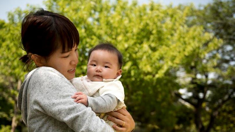 Bébé japonais portant le prénom Tadao