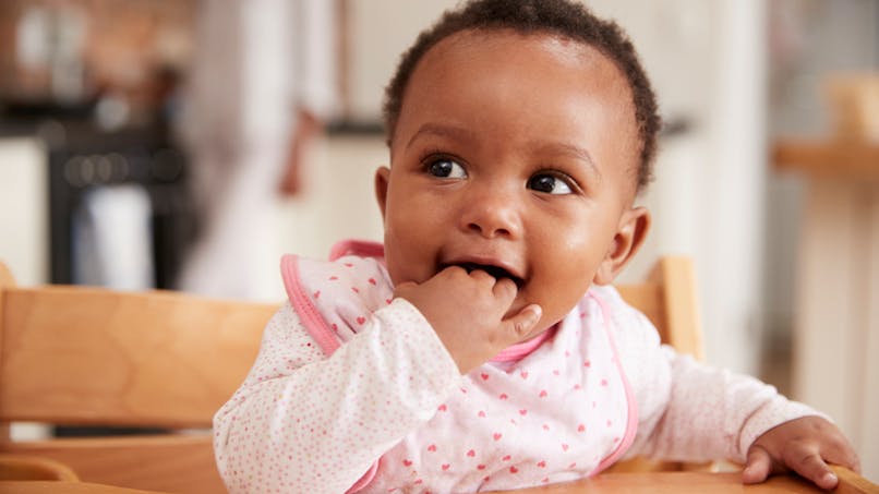Bébé africain portant le prénom yeleen