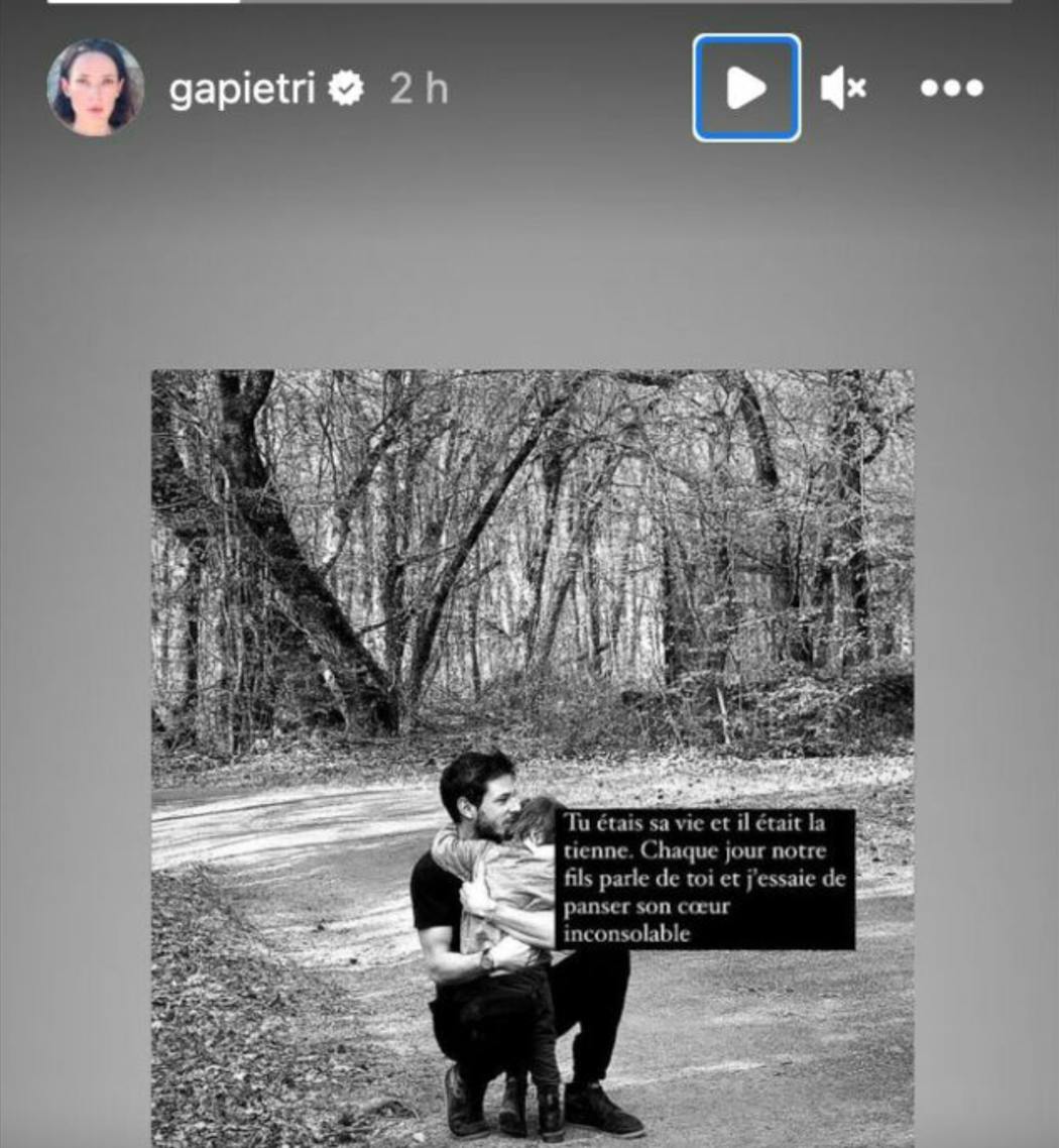 Gaspard Ulliel : Gaëlle Pietri publie une photo bouleversante de l’acteur avec son fils 