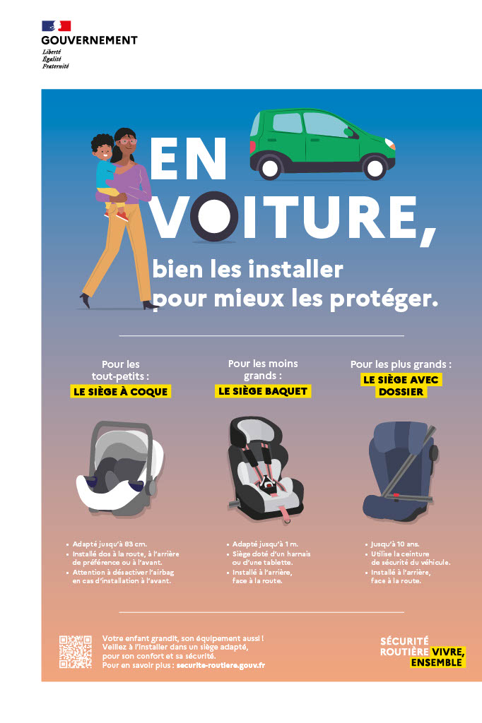 Bébé face à on sale la route 2018