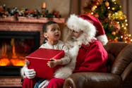 Quand le Père Noël parle avec les enfants… en langue des signes