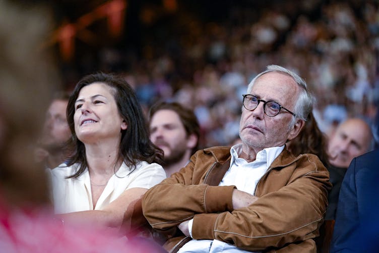 Fabrice Luchini et sa femme