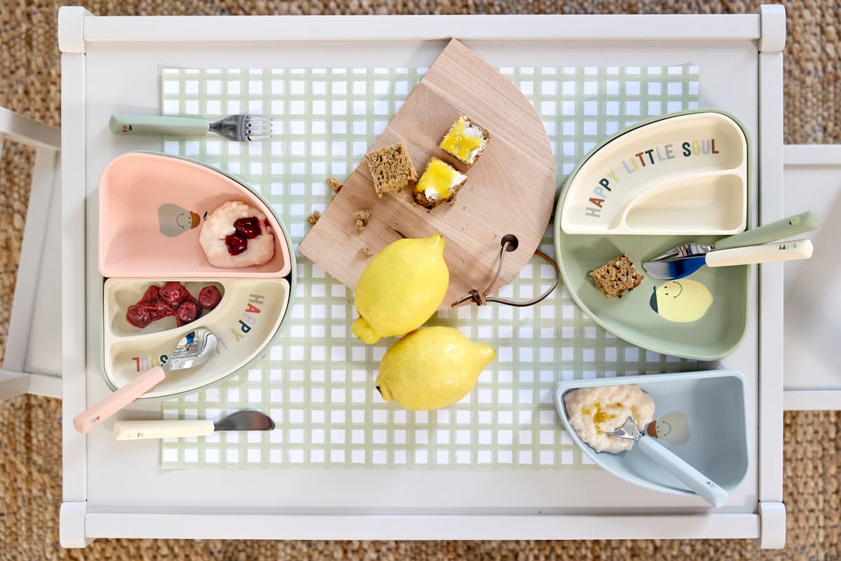 Ensemble de plats en silicone Happy Fruits - LÄSSIG :