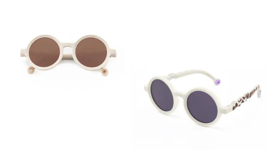 Lunettes De Soleil Enfant Et Bébé Fille Polarisées - Protection UV400 Avec Sangle Réglable