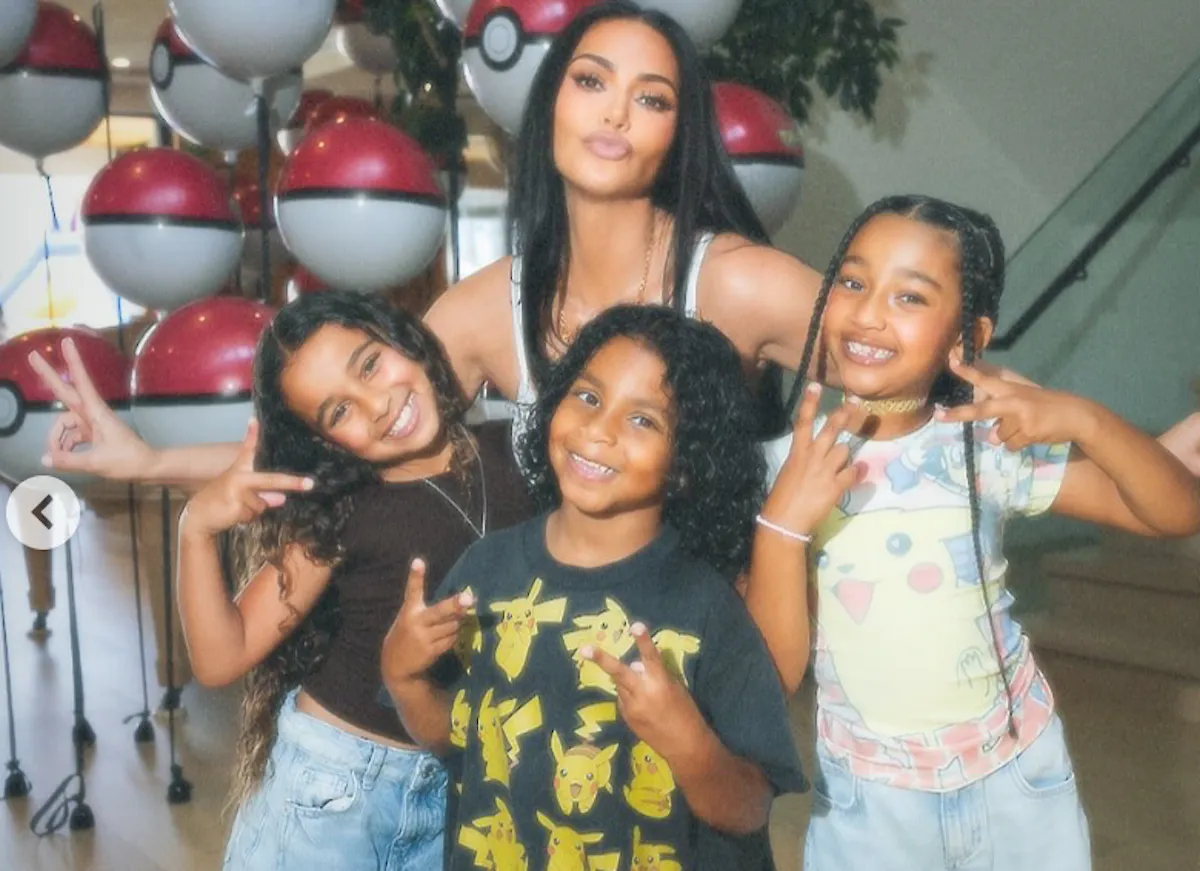 Kim Kardashian dévoile les photos de la fête Pokémon géante pour les 7 ans de son fils Psalm